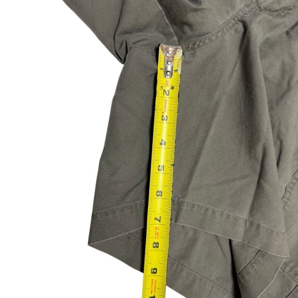 Columbia Men's Khaki Green Cargo Shorts - Size 34 stretch waist - Picture 12 of 14